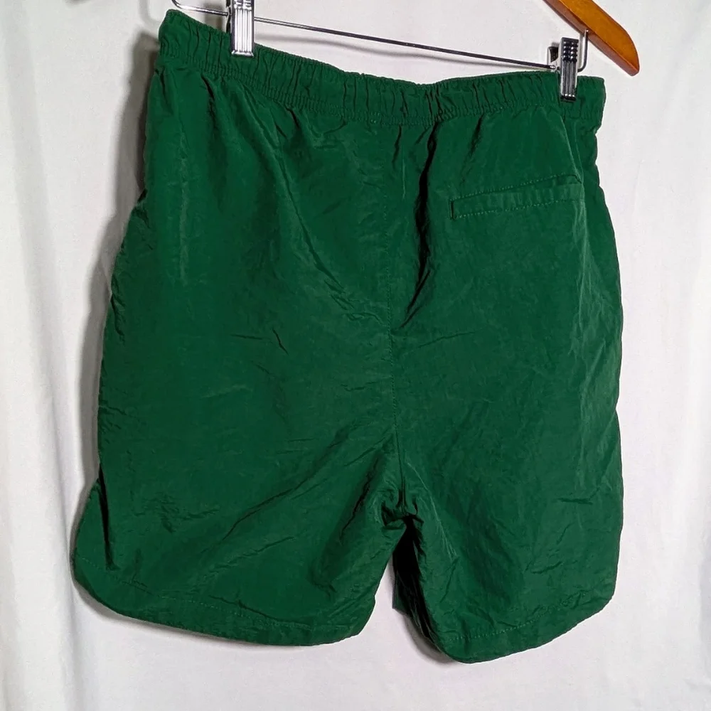 Men's Pacsun Green Playboy Windbreaker‎ Shorts | Vacation - Summer | Size M